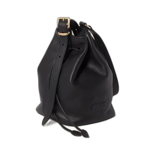 Leather Bucket Bag