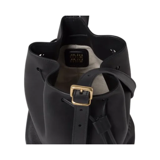 Leather Bucket Bag