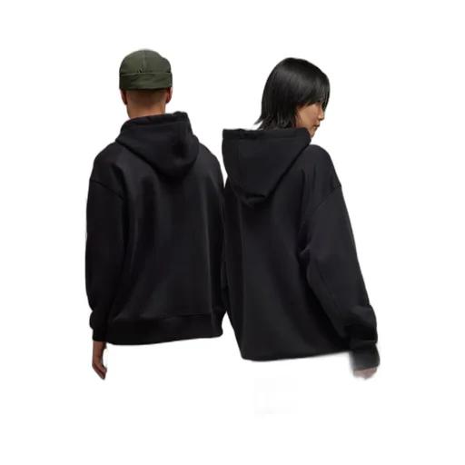 Y-3 Logo-Printed Drawstring Hoodie
