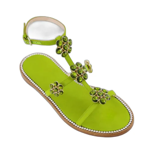 Jaipur Embellished Flat Sandals