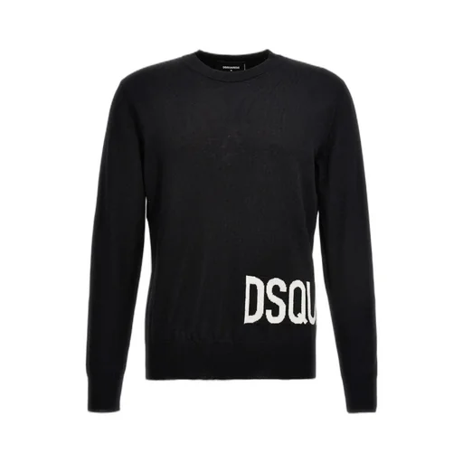 Dsquared2 Logo Knitted Crewneck Sweater