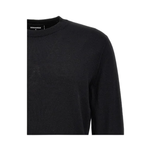 Dsquared2 Logo Knitted Crewneck Sweater