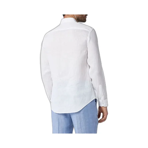 Emporio Armani Buttoned Curved Hem Shirt