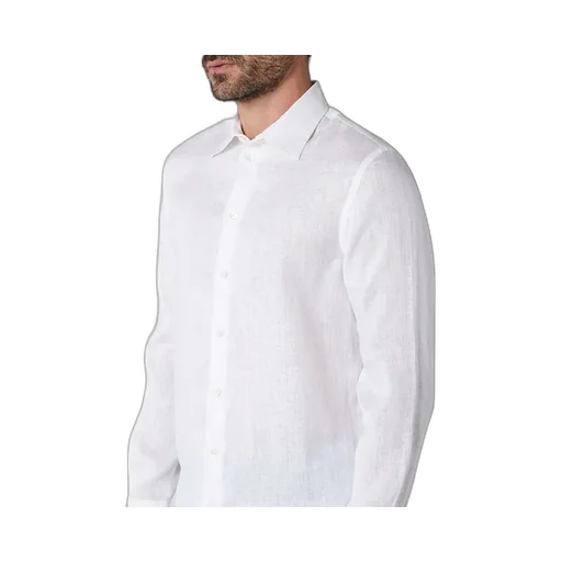 Emporio Armani Buttoned Curved Hem Shirt