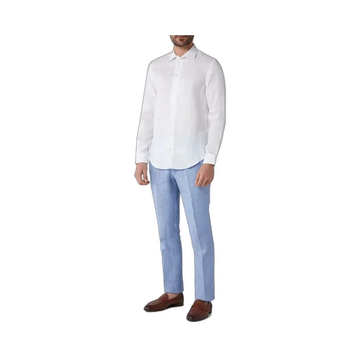 Emporio Armani Buttoned Curved Hem Shirt