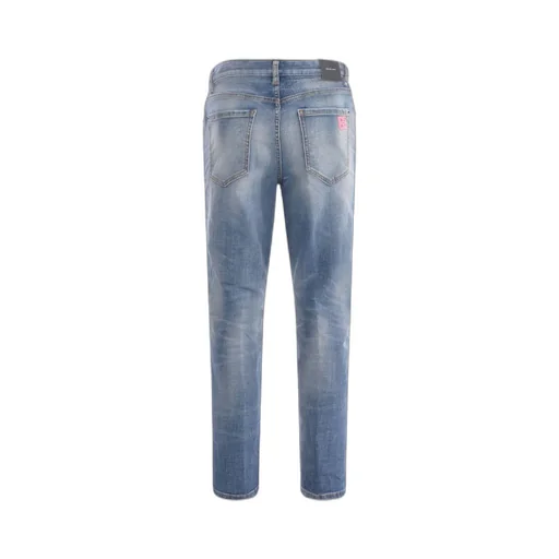 Dsquared2 Distressed Straight Leg Jeans