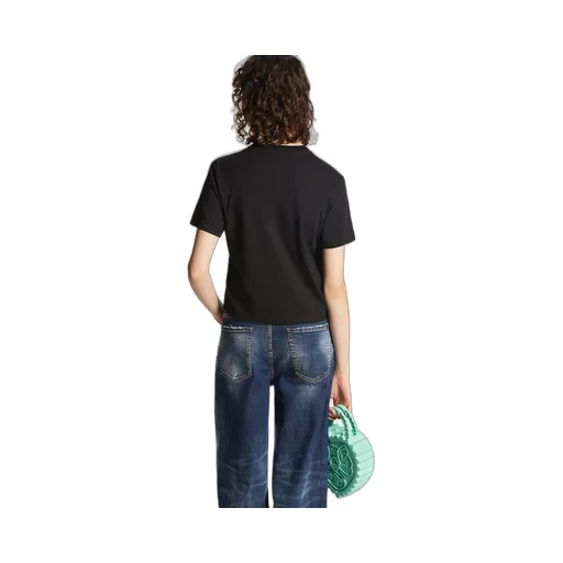 Dsquared2 Heart Tulle Detailed T-Shirt