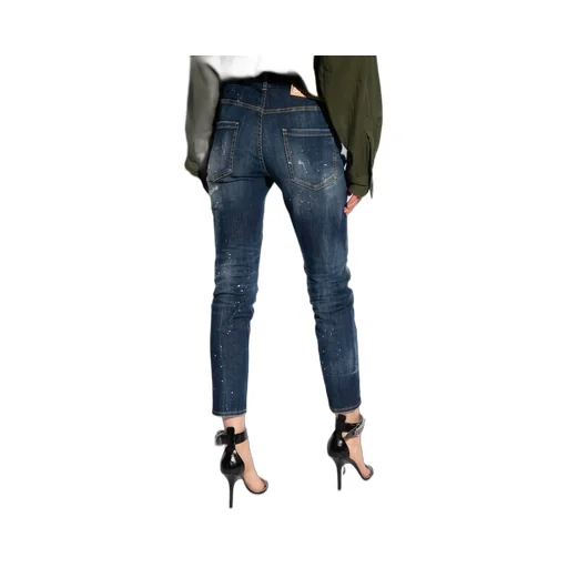 Dsquared2 Dark Toppa Wash Cool Girl Jeans