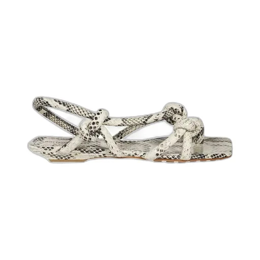 Logo Flat Sandals