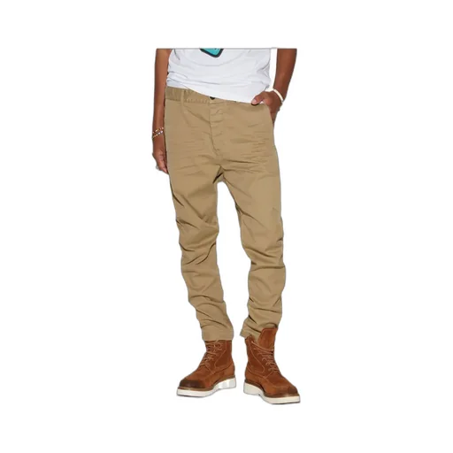 Dsquared2 Button Detailed Tapered Trousers