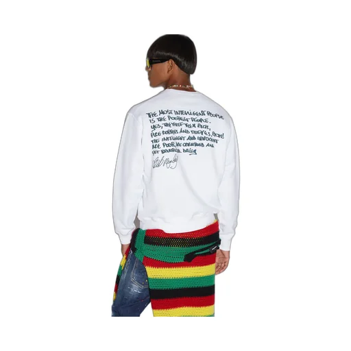 Bob Marley Print Sweatshirt