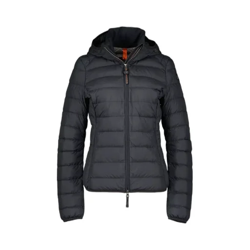 Long-Sleeved Hooded Down Jacket