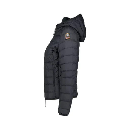 Long-Sleeved Hooded Down Jacket