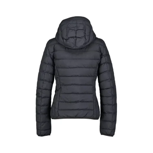 Long-Sleeved Hooded Down Jacket