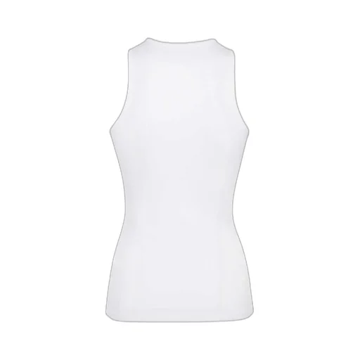 Ribbed-Trim Tank Top