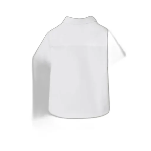 Short-Sleeve Cotton Shirt