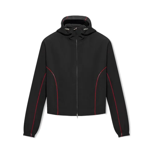 Salvatore Ferragamo Zip-Up Drawstring Jacket