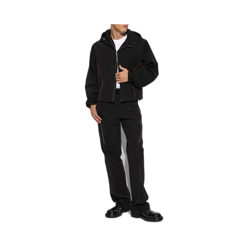 Salvatore Ferragamo Zip-Up Drawstring Jacket