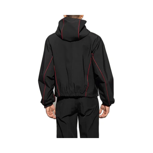 Salvatore Ferragamo Zip-Up Drawstring Jacket