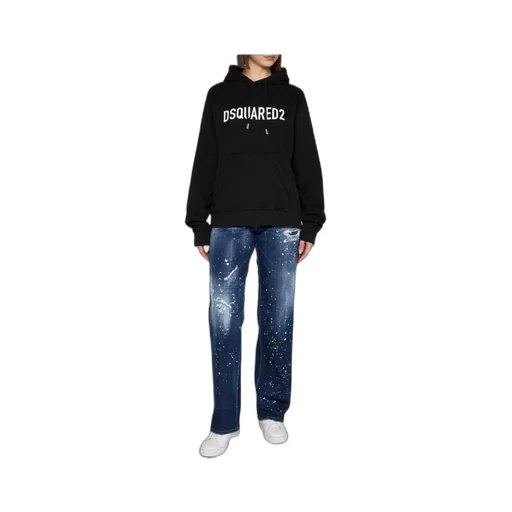 Dsquared2 Logo-Printed Drawstring Hoodie