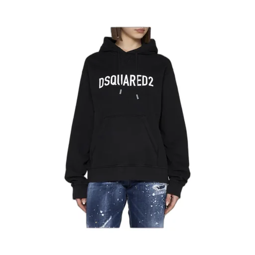 Dsquared2 Logo-Printed Drawstring Hoodie