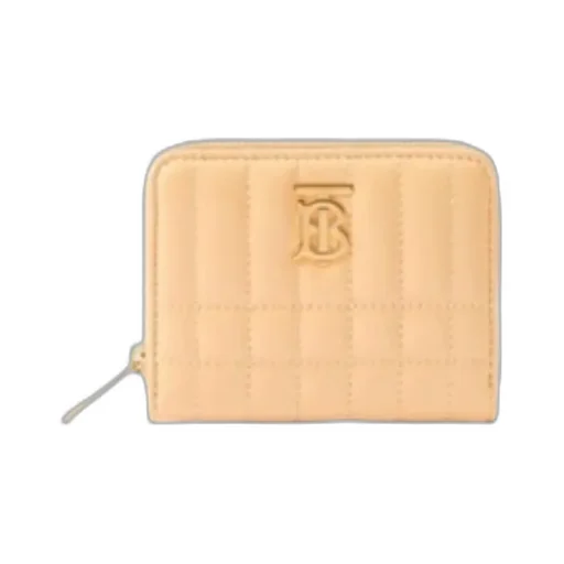 Burberry Logo-Plaque Zipped Wallet