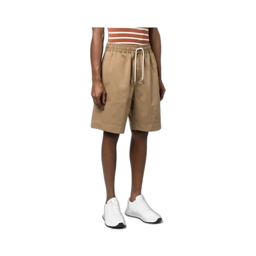 Drawstring Bermuda Shorts