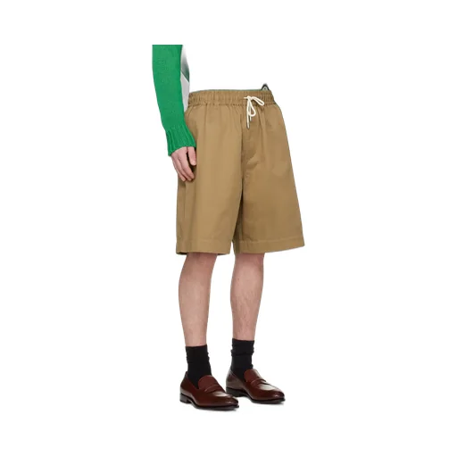 Drawstring Bermuda Shorts