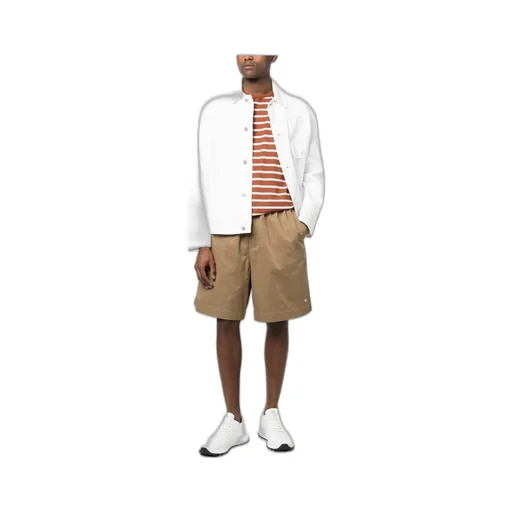 Drawstring Bermuda Shorts