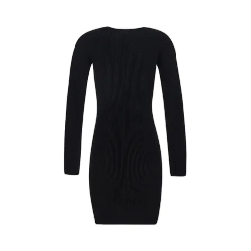 Dsquared2 Cut-Out Detailed Ribbed Dress
