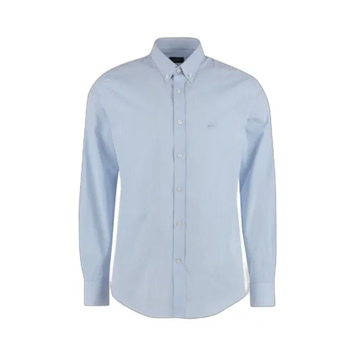 Stripe-Pattern Cotton Shirt