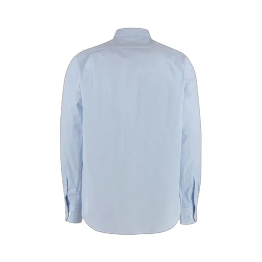 Stripe-Pattern Cotton Shirt