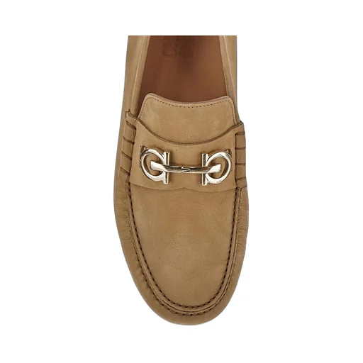 Salvatore Ferragamo Grazioso Logo Plaque Loafers