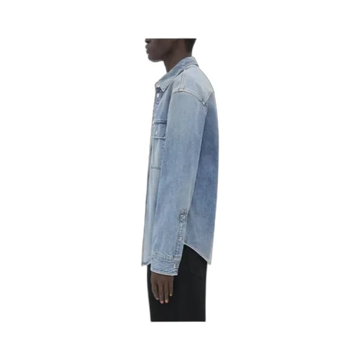 Bottega Veneta Vintage Medium Indigo Denim Shirt