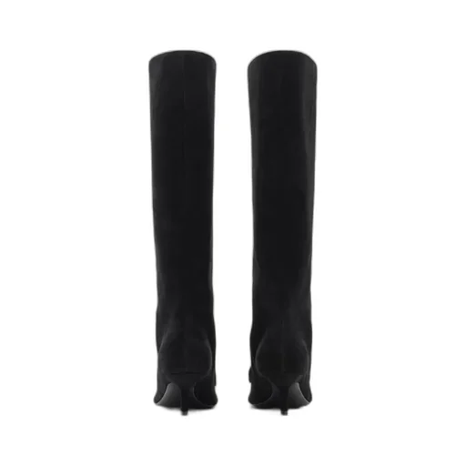 Burberry Storm Square-Toe Knee-High Boots