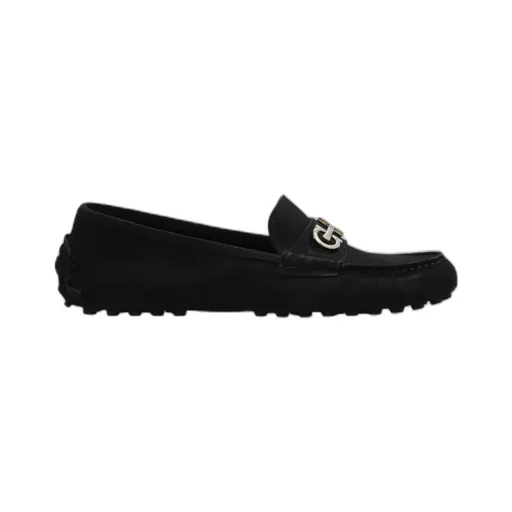 Salvatore Ferragamo Logo Plaque Loafers