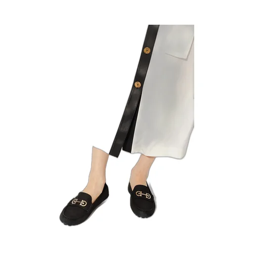 Salvatore Ferragamo Logo Plaque Loafers