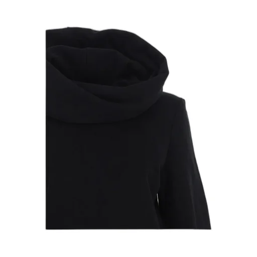 Saint Laurent Straight Hem Long-Sleeved Hoodie