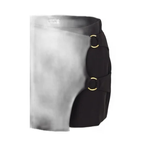 Ring-Detail Mini Skort
