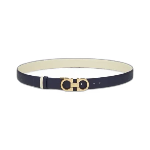 Gancini Double-Sided Leather Belt