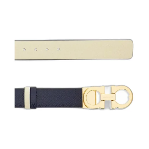 Gancini Double-Sided Leather Belt