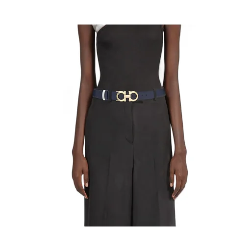 Gancini Double-Sided Leather Belt