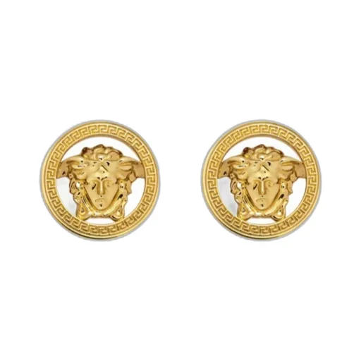 Versace Medusa '95 Polished Finish Stud Earrings