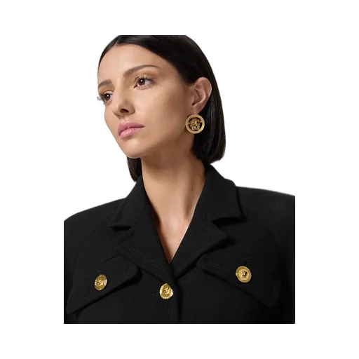 Versace Medusa '95 Polished Finish Stud Earrings