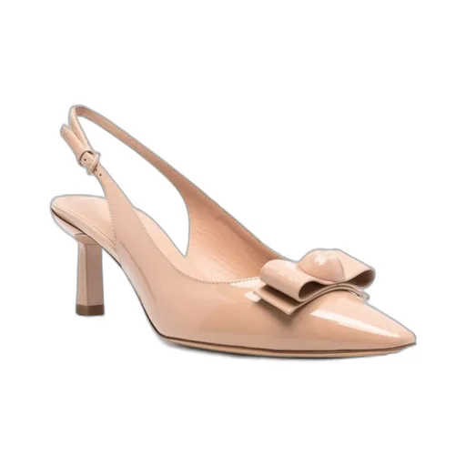 Logo Slack-Heeled Heels