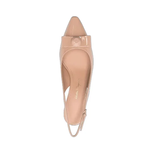 Logo Slack-Heeled Heels