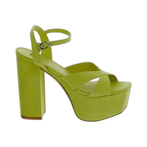 Stuart Weitzman Miami Platform Open-Toe Sandals