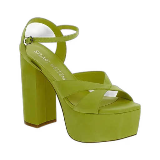 Stuart Weitzman Miami Platform Open-Toe Sandals