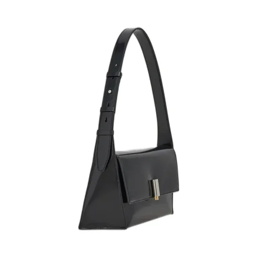 Salvatore Ferragamo Geometric Logo Engraved Shoulder Bag