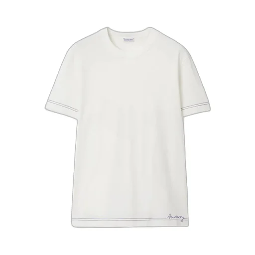 Burberry Logo Detailed Crewneck T-Shirt